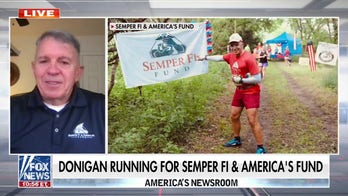 Marine veteran to run 50th marathon of year after brain cancer battle