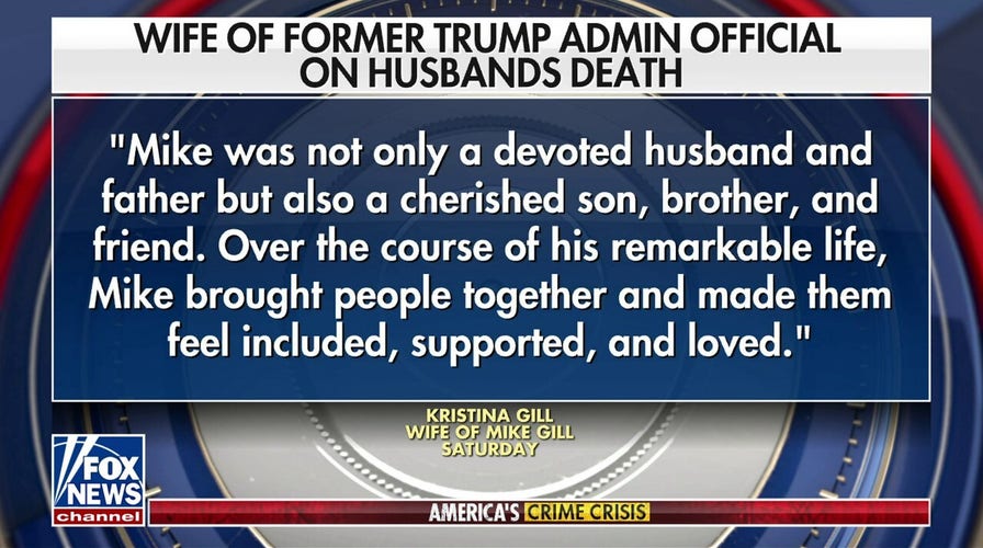 Wife of former Trump admin official on husband's death: 'Mike brought people together'