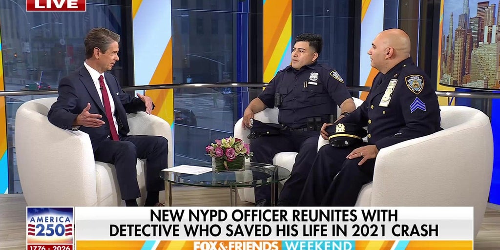 New NYPD officer inspired by life-saving rescue