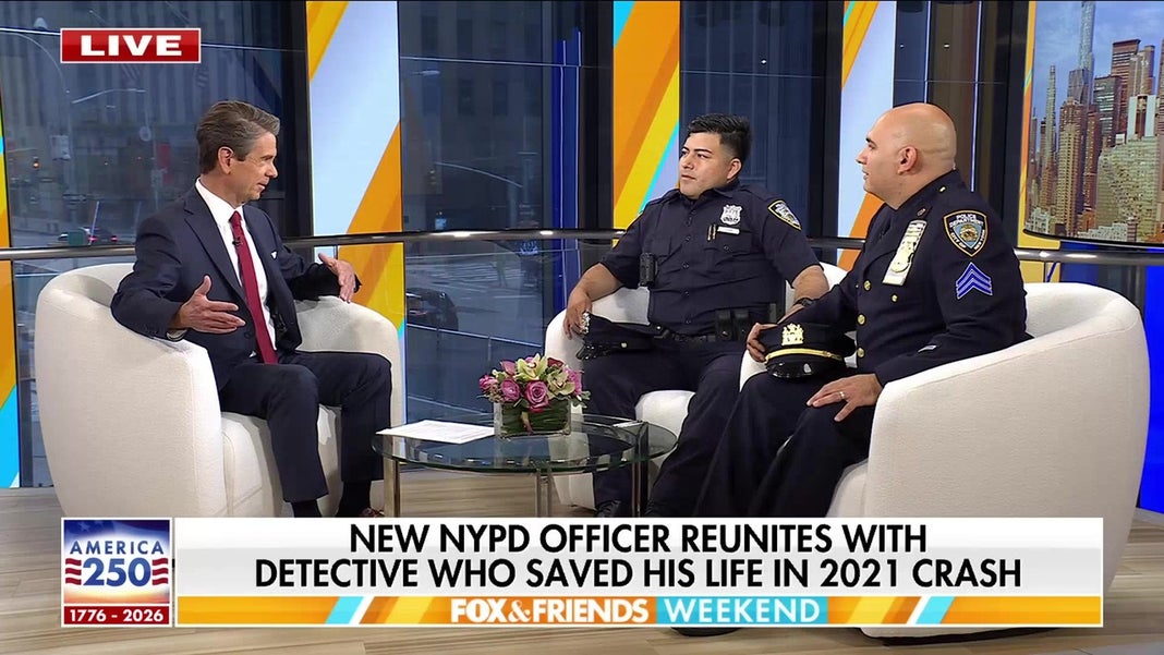 New NYPD officer inspired by life-saving rescue