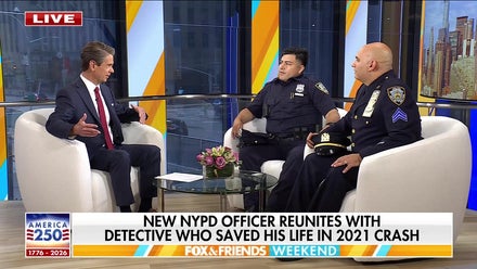New NYPD officer inspired by life-saving rescue