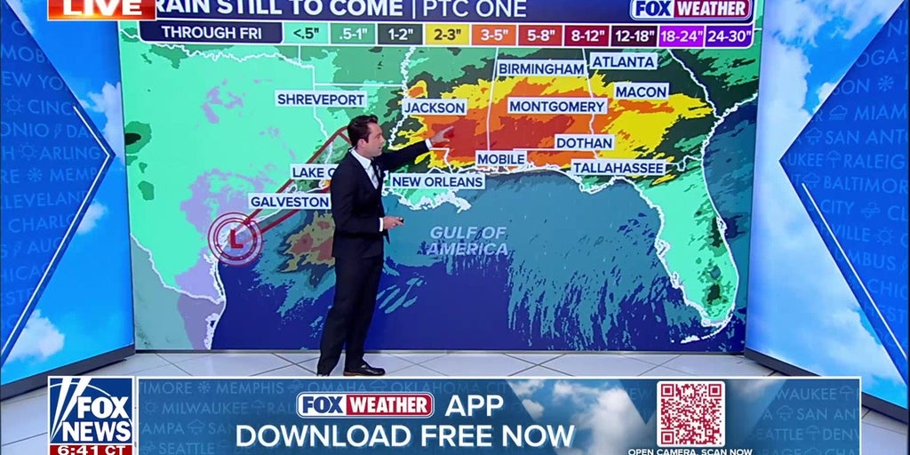 Meteorologist Adam Klotz warns of severe weather and potential tropical cyclone