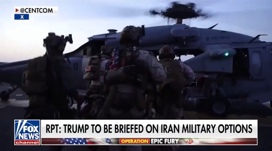 Trump considers military options against Iran as US sanctions choke economy