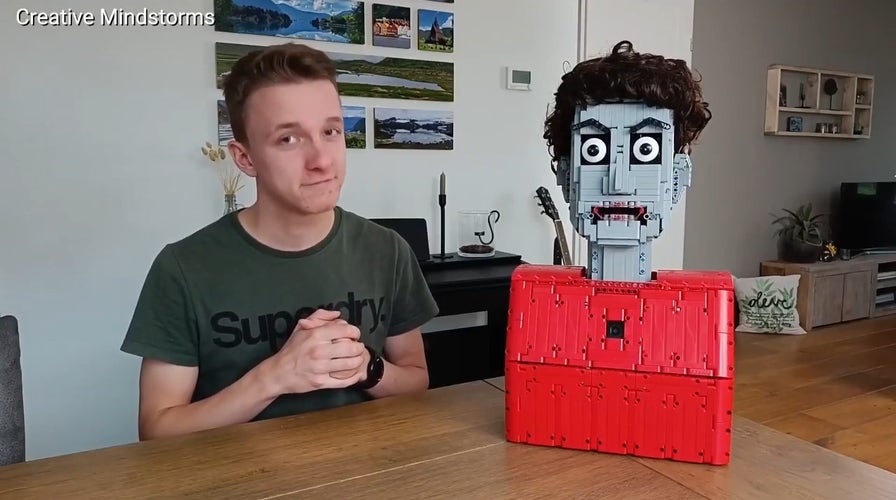 Would you want to chat with this creepy-looking Lego head powered by AI