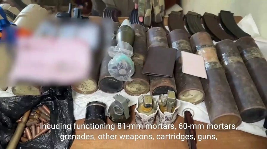 IDF finds weapons in Shifa hospital in Gaza