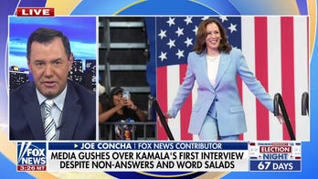 Joe Concha slams Kamala Harris' sit-down interview with CNN: 'Hot mess'