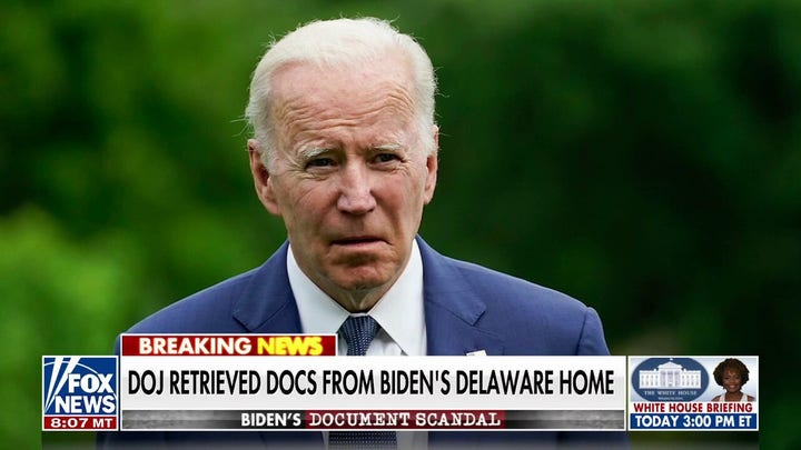 DOJ retrieved classified docs from Biden's Delaware home, official says