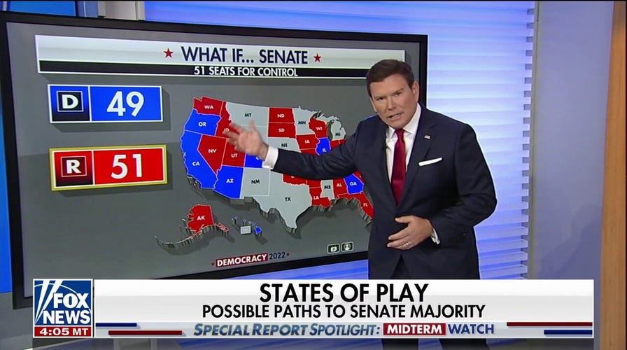 Each Senate race will be a 'major battle': Bret Baier