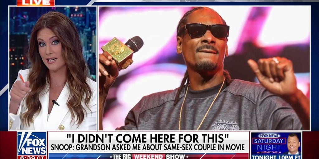 Snoop Dogg facing backlash from the left after criticizing woke content in kids movies
