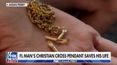 Florida man shot point-blank in chest saved by cross pendant