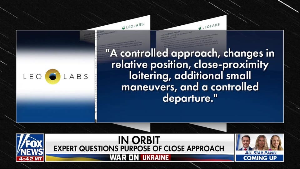 Experts worry about Russian satellite's close approach to US-Finnish orbiter