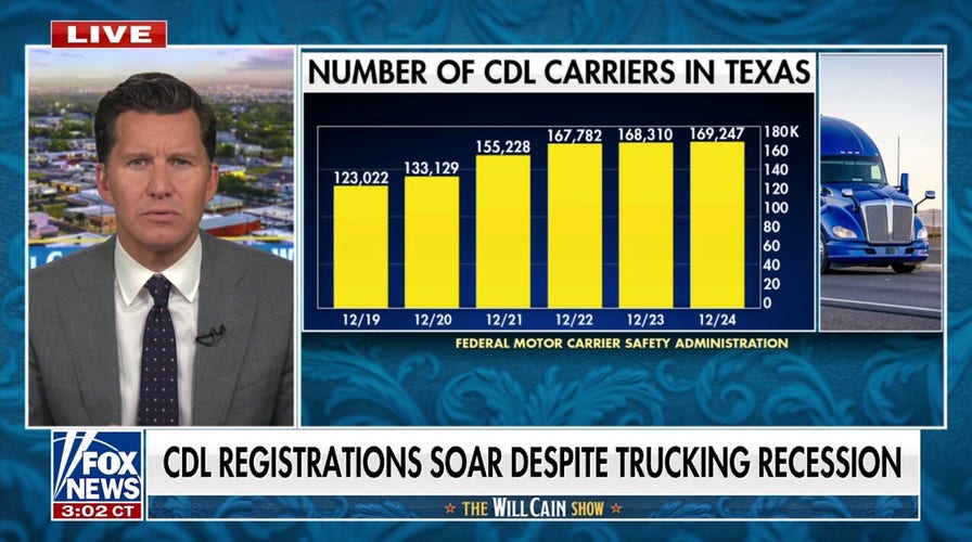 Number of foreign-born truck drivers see increase amid US trucking industry struggles