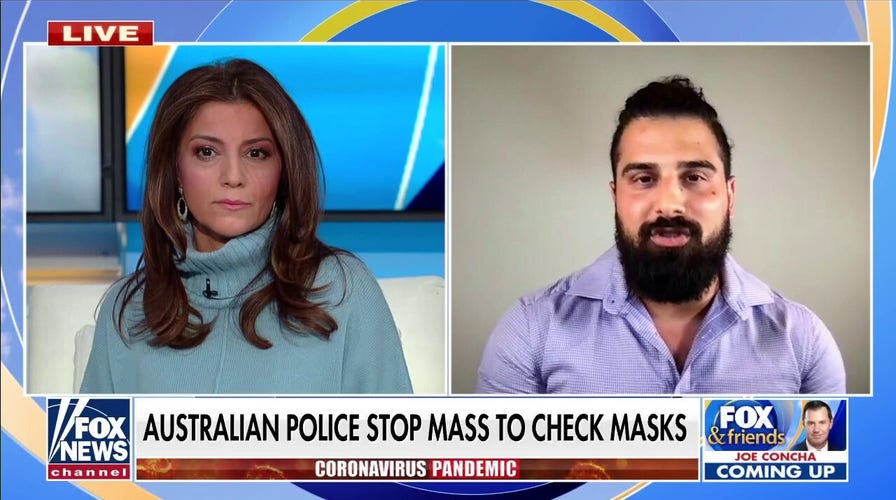 Australian officials halt Sunday mass to check if parishoners were wearing masks