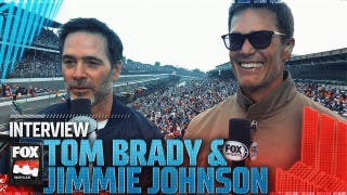 Tom Brady & Jimmie Johnson share experiences at Indy 500 | INDYCAR on FOX - Fox News