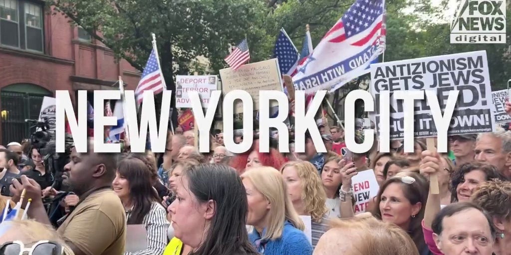 Protesters rally against Mamdani in NYC