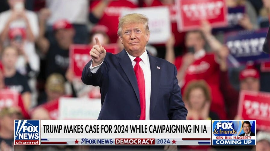 Trump slams Biden for 'unthinkable' policy during Iowa campaign visit