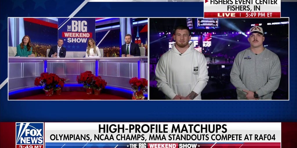 Olympians, NCAA champs and MMA standouts compete at 'Real American Freestyle'