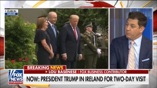 Trump arrives in Ireland for two-day visit to discuss trade, foreign policy