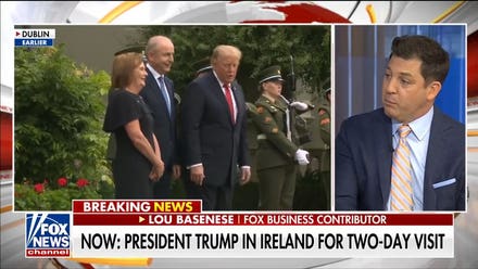 Trump arrives in Ireland for two-day visit to discuss trade, foreign policy