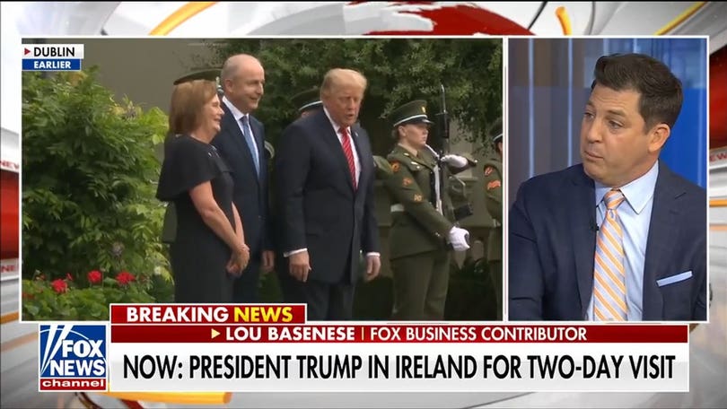 Trump arrives in Ireland for two-day visit to discuss trade, foreign policy