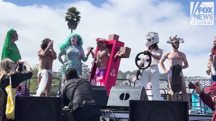 Anti-Catholic LGBTQ+ group holds 'Hunky Jesus' contest on Easter