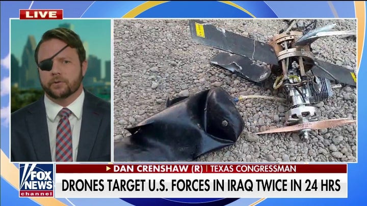 Rep. Crenshaw reacts to drones targeting US forces in Iraq twice in 24 hours