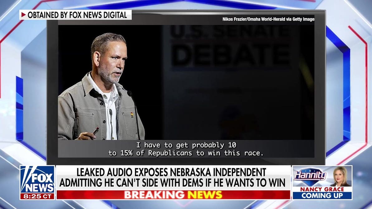 Leaked audio exposes independent candidate hiding progressive views from voters