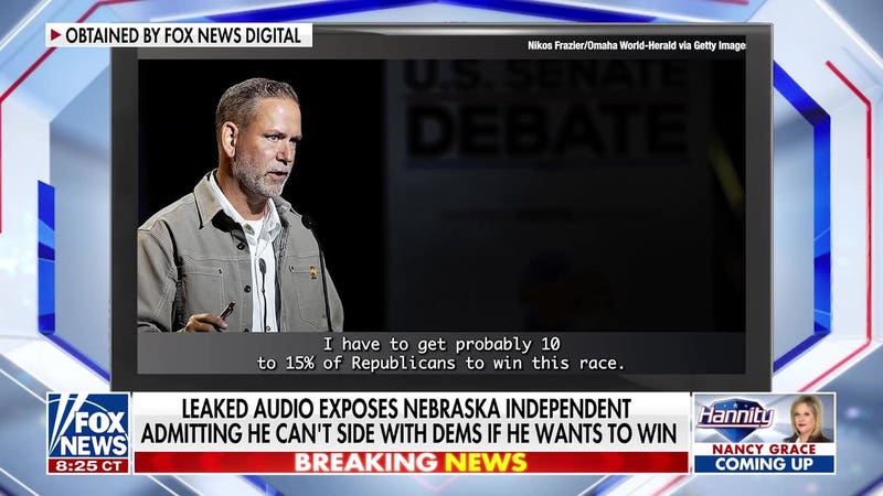 Leaked audio exposes independent candidate hiding progressive views from voters
