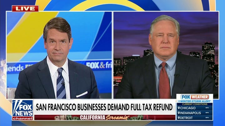 San Francisco businesses demanding full tax refund over homelessness, crime crisis
