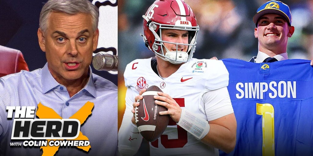 Ty Simpson is the winner of 2026 NFL Draft with Rams drafting him at No. 13 | The Herd