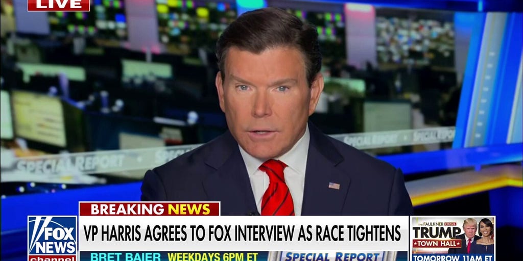 Bret Baier reveals how Kamala Harris interview came together: 'It took a long time'