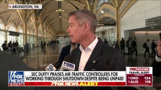 Sec. Duffy praises air traffic controllers as shutdown continues: 'Great professionals'