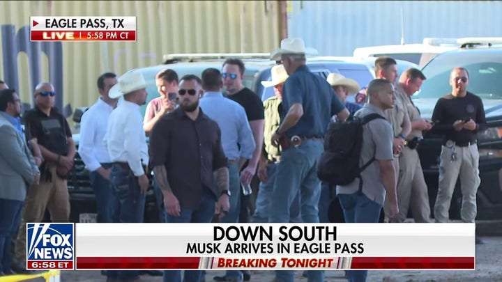 Elon Musk arrives in Eagle Pass to witness border crisis