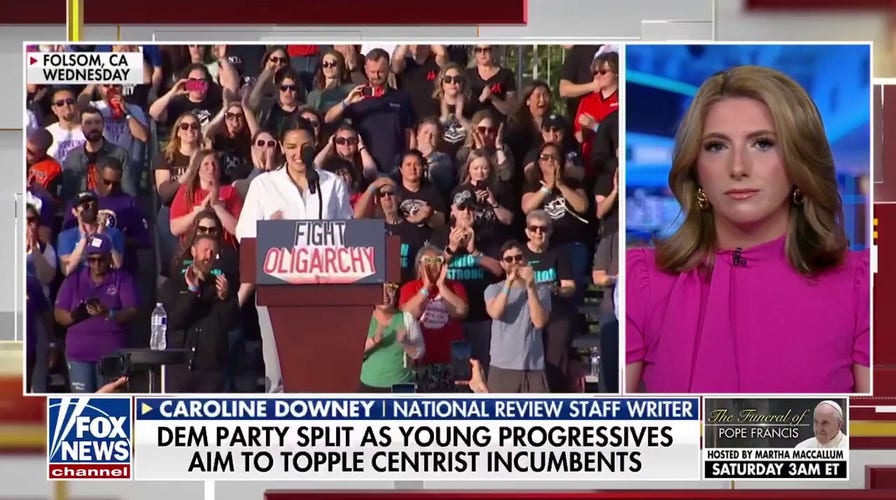 AOC continues surge in popularity among Democrats amid party divide