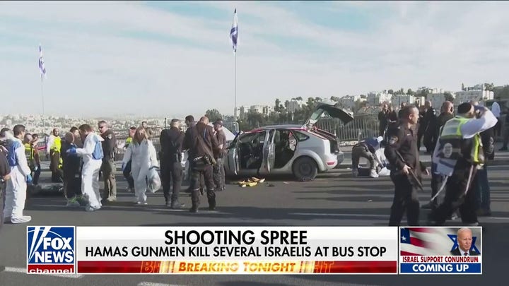  Israelis killed by Hamas terrorists at bus stop