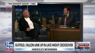 Gutfeld reminds Fallon they’ve met before during late-night appearance