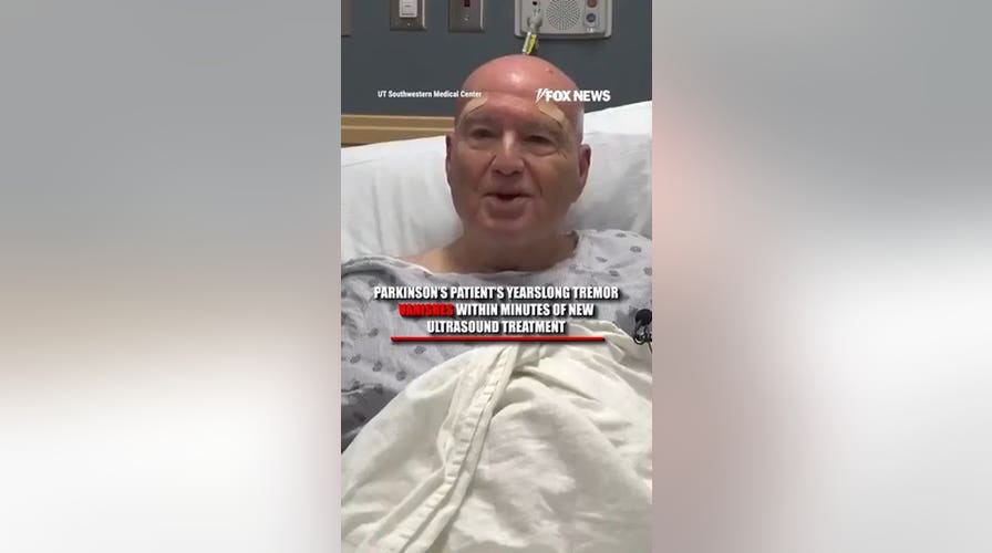 WATCH: Parkinson's patient's tremor vanishes after new non-invasive treatment