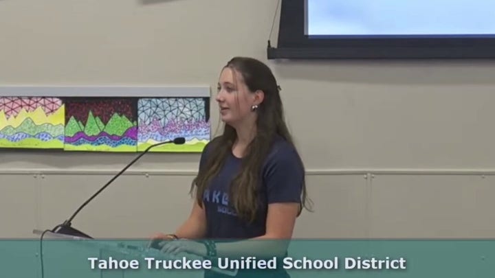Female student-athlete speaks out against school district's conference switch to accommodate trans athletes
