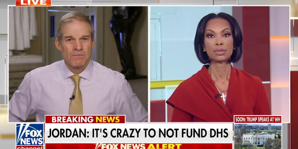 Rep Jim Jordan criticizes Dems over DHS funding, reacts to Fetterman's comments
