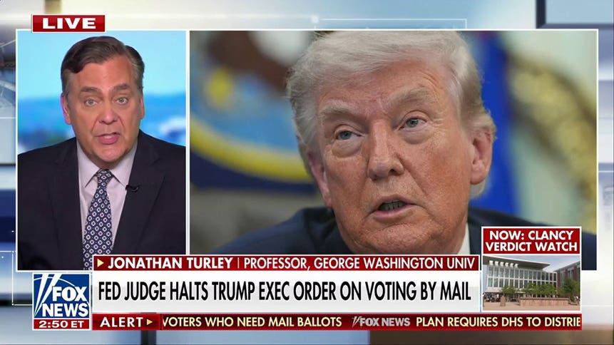 ‘No question’ states have primary role over elections, Jonathan Turley says