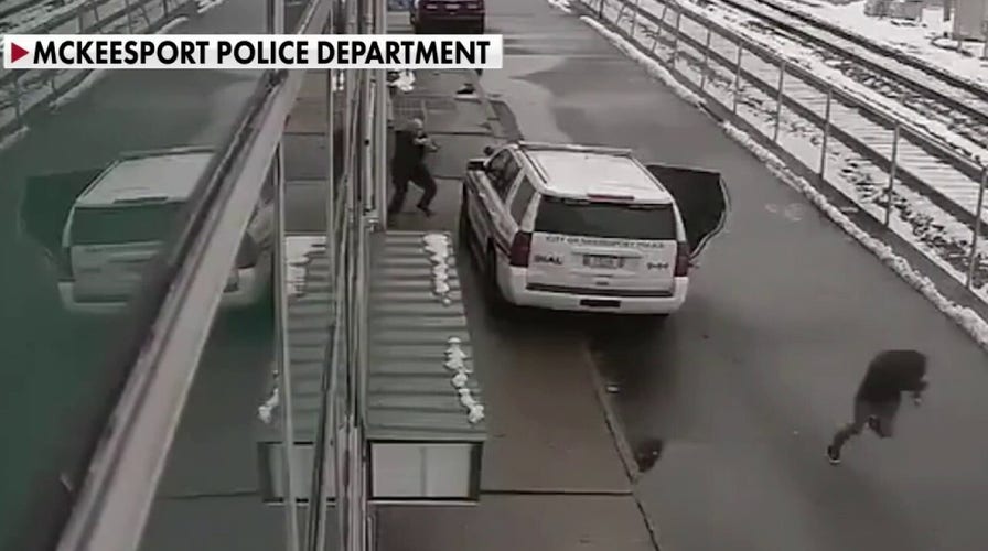 Handcuffed suspect shoots police officer, escapes from transport