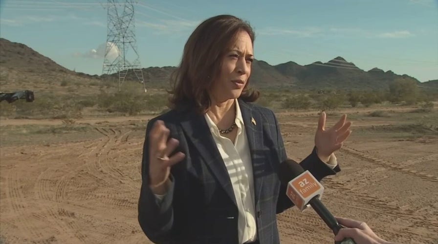 Kamala Harris defends not going to border during Arizona trip, promises to go again