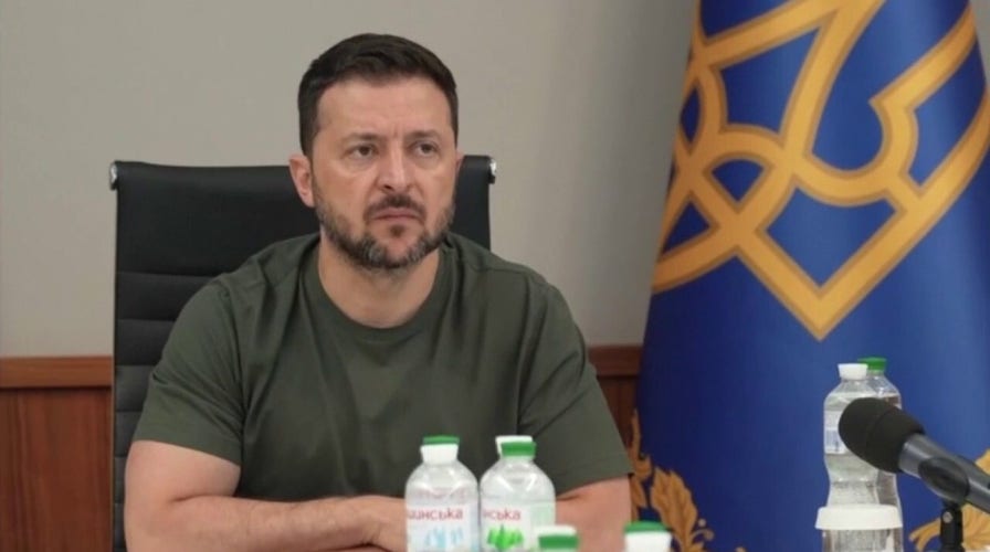 Zelenskyy fires air force commander as Ukraine presses ahead with counter-offensive inside Russia