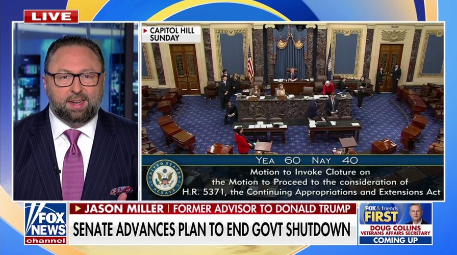 Eight Democrats ballot  to beforehand  program  to extremity  authorities  shutdown