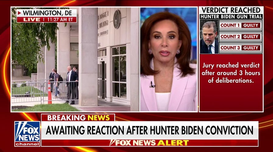 Judge Pirro lays out why Hunter Biden could get jail time 