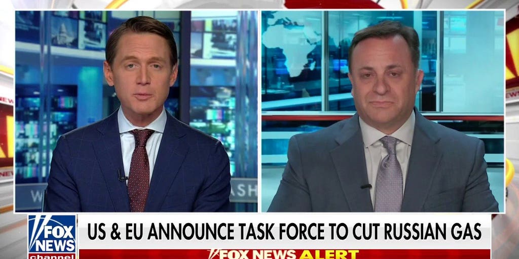 US and EU announce task force to cut Russian gas | Fox News Video