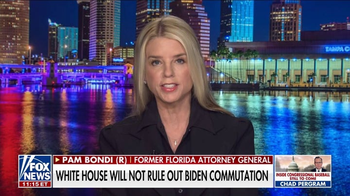 Hunter will never spend a day in jail based on Biden's statements: Pam Bondi