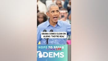 Obama comes clean on aliens: 'They're REAL'