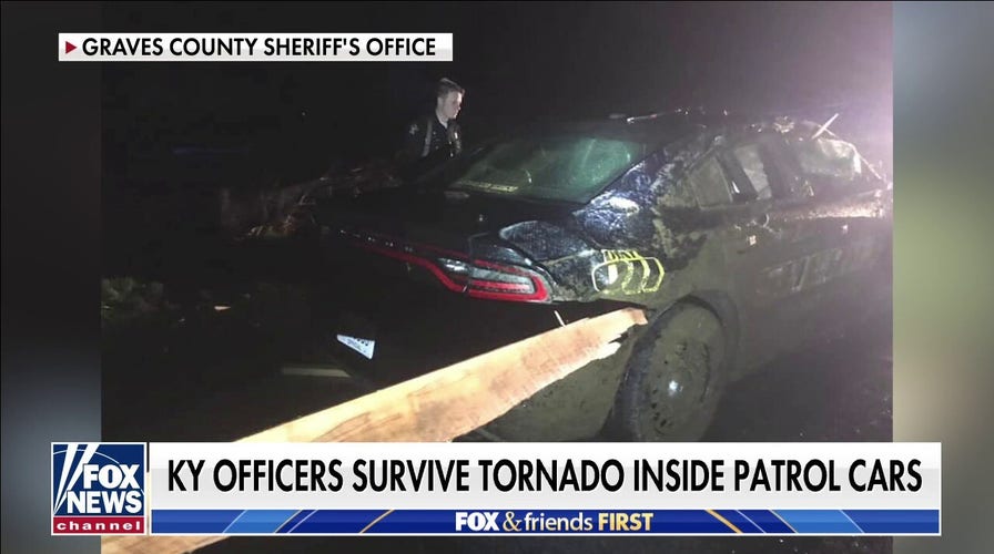 Kentucky officers survive deadly tornado and save injured girl