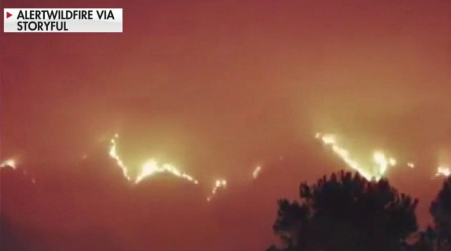 West Coast burning: Democrats blame climate, Trump cites forest management	